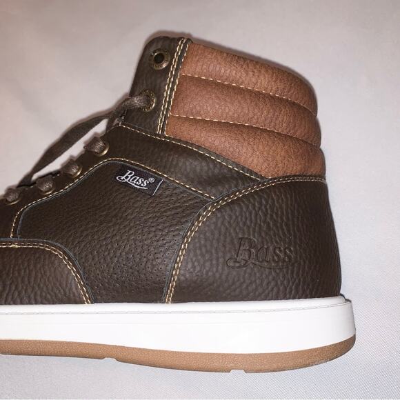 Sz. 8 - BASS  Mens Lace-Up Walking Boots Streetwear Ankle Boots, Gorpcore NWOT - Picture 8 of 15